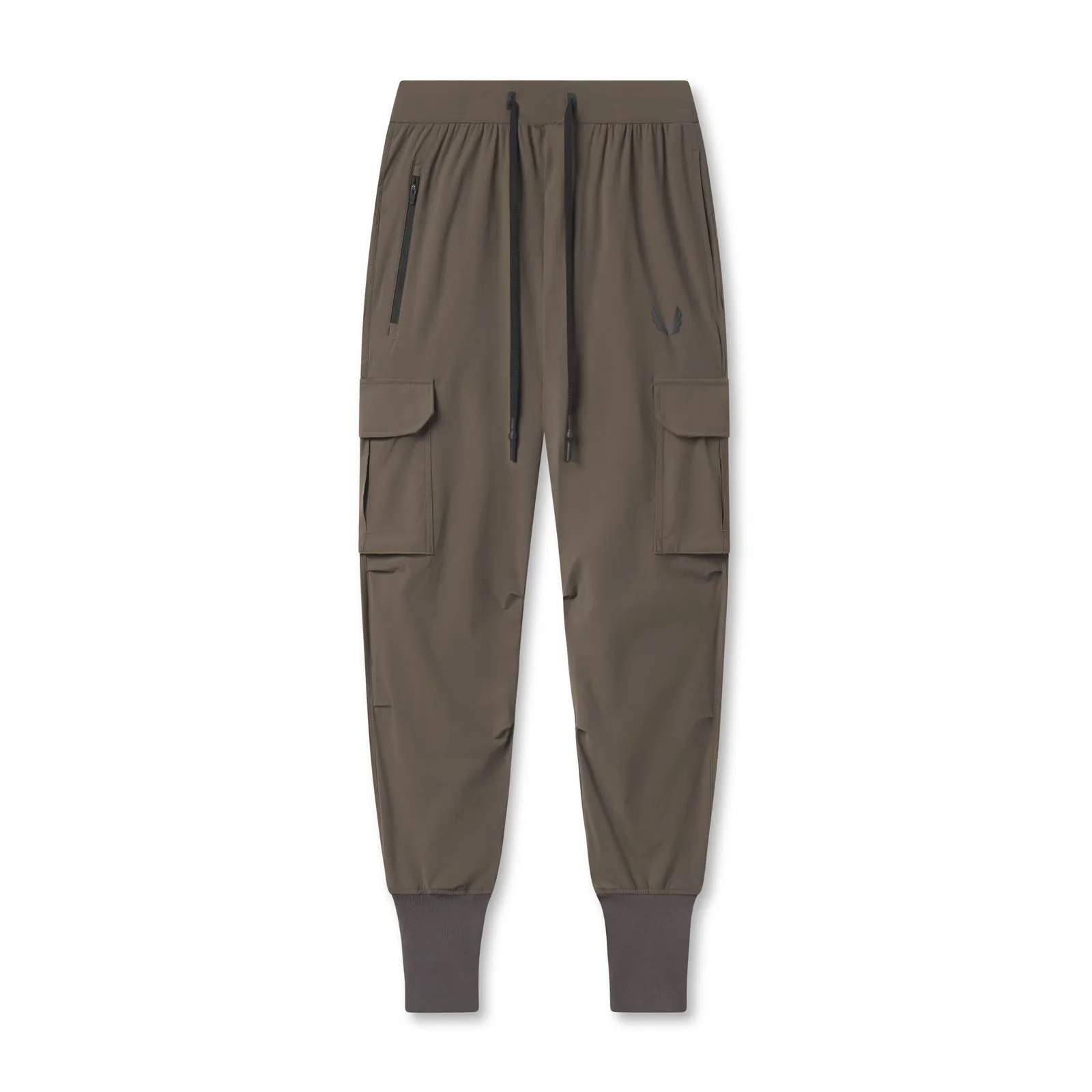 0825. Tetra-Lite™ Cargo High Rib Jogger - Deep Taupe