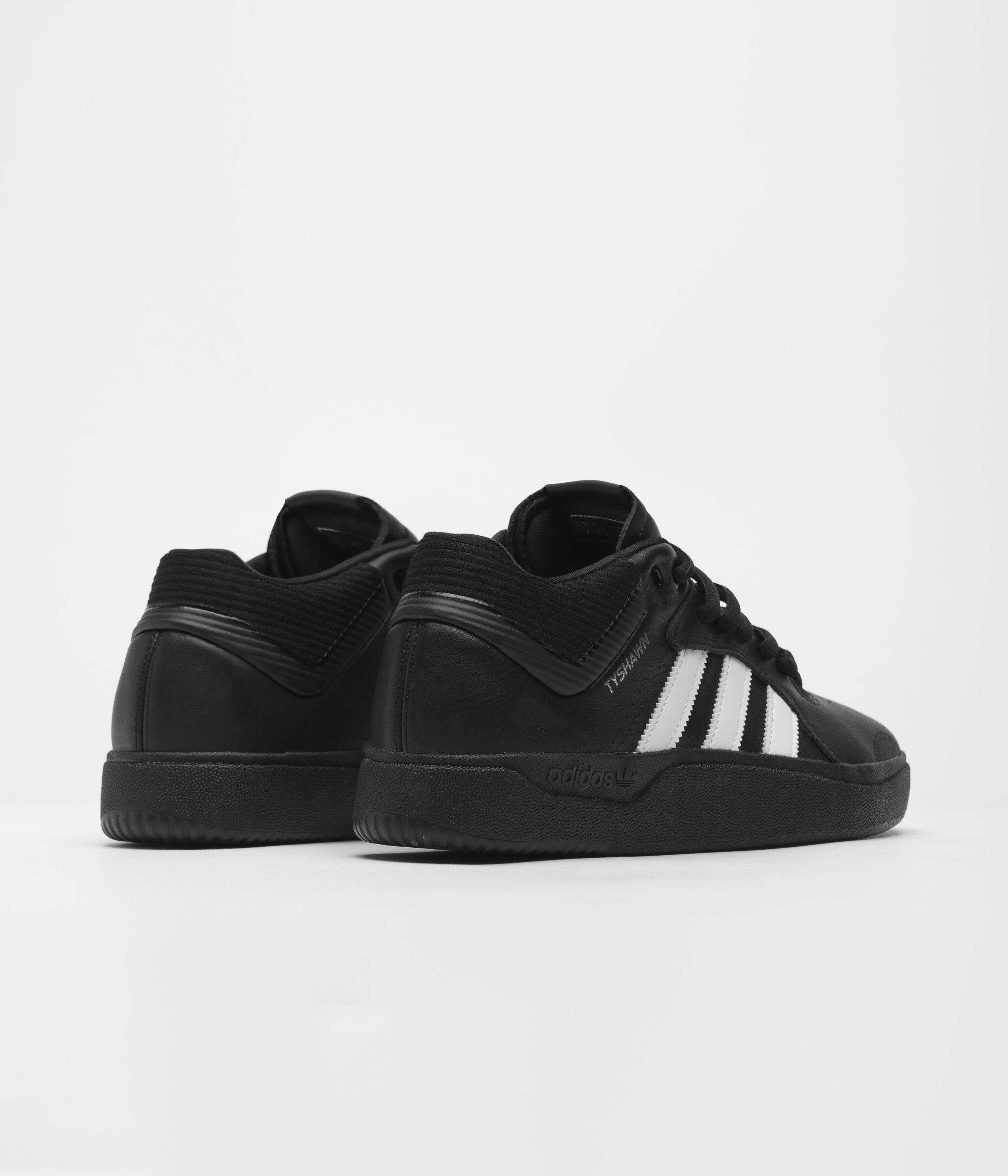 Adidas Tyshawn Shoes - Core Black / FTWR White / Gold Metallic / Black