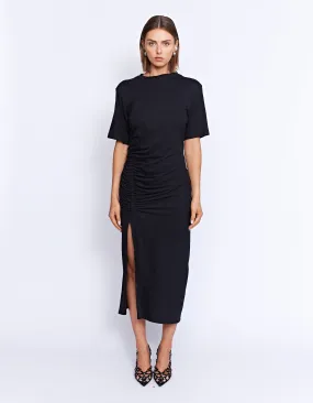 AUSTRALIAN ORGANIC COTTON COLMAR DRESS | BLACK