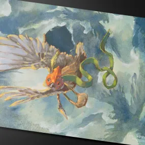 Bloomburrow Kastral, the Windcrested Playmat for Magic: The Gathering