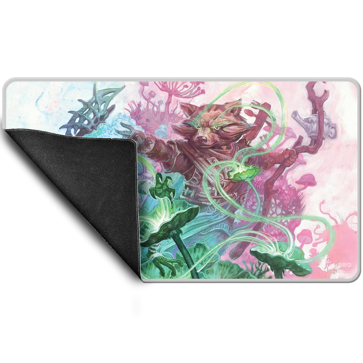 Bloomburrow Sylvan Tutor Stitched Edge Standard Gaming Playmat for Magic: The Gathering