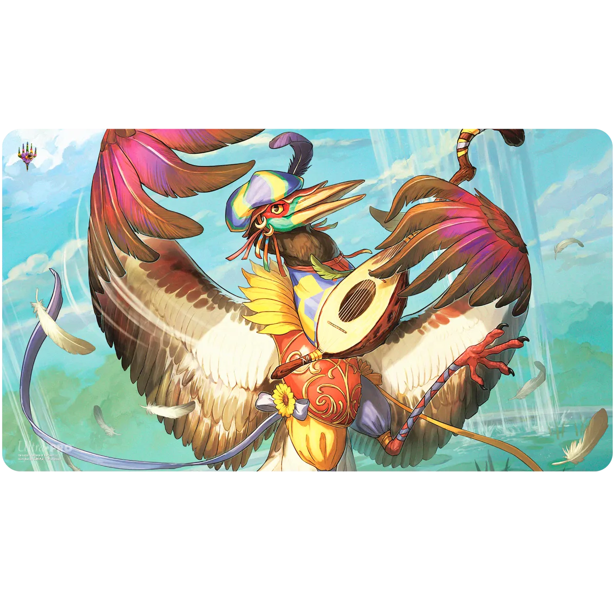 Bloomburrow Zinnia, Valley’s Voice Playmat for Magic: The Gathering