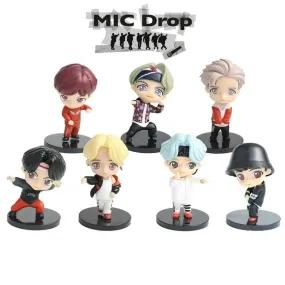 BTS MIC DROP Miniatures SET OF 7