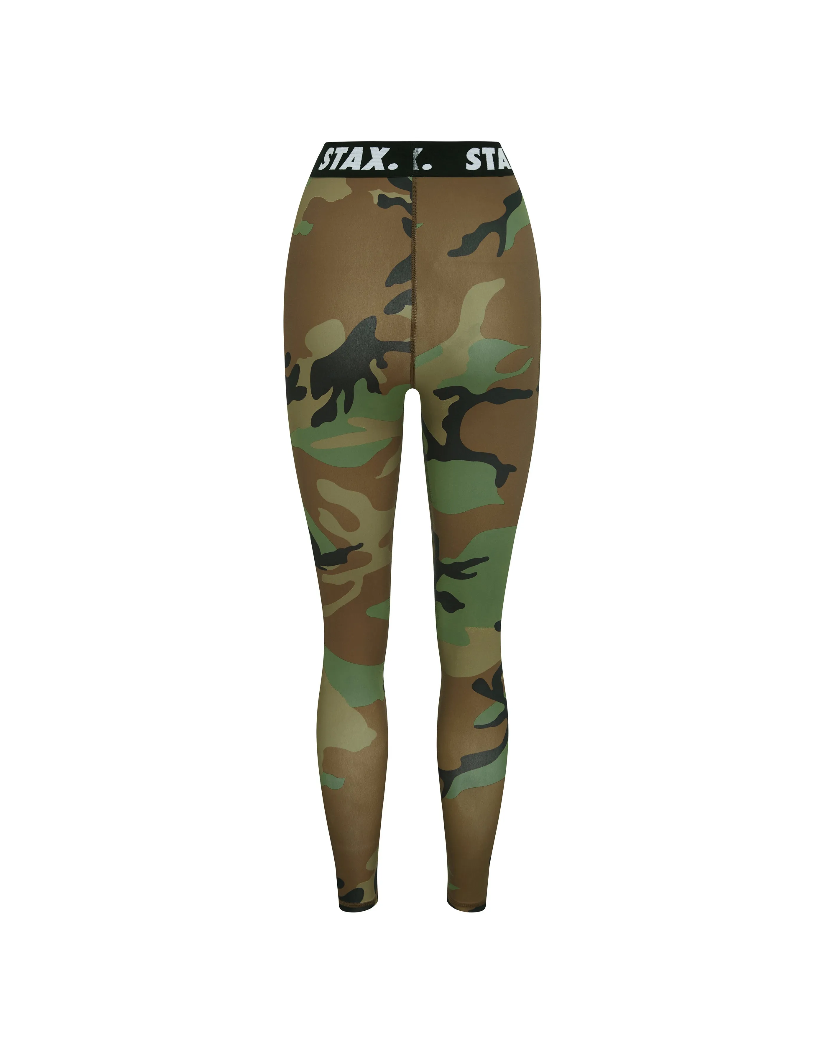 Camo WB Tights Full Length - Black