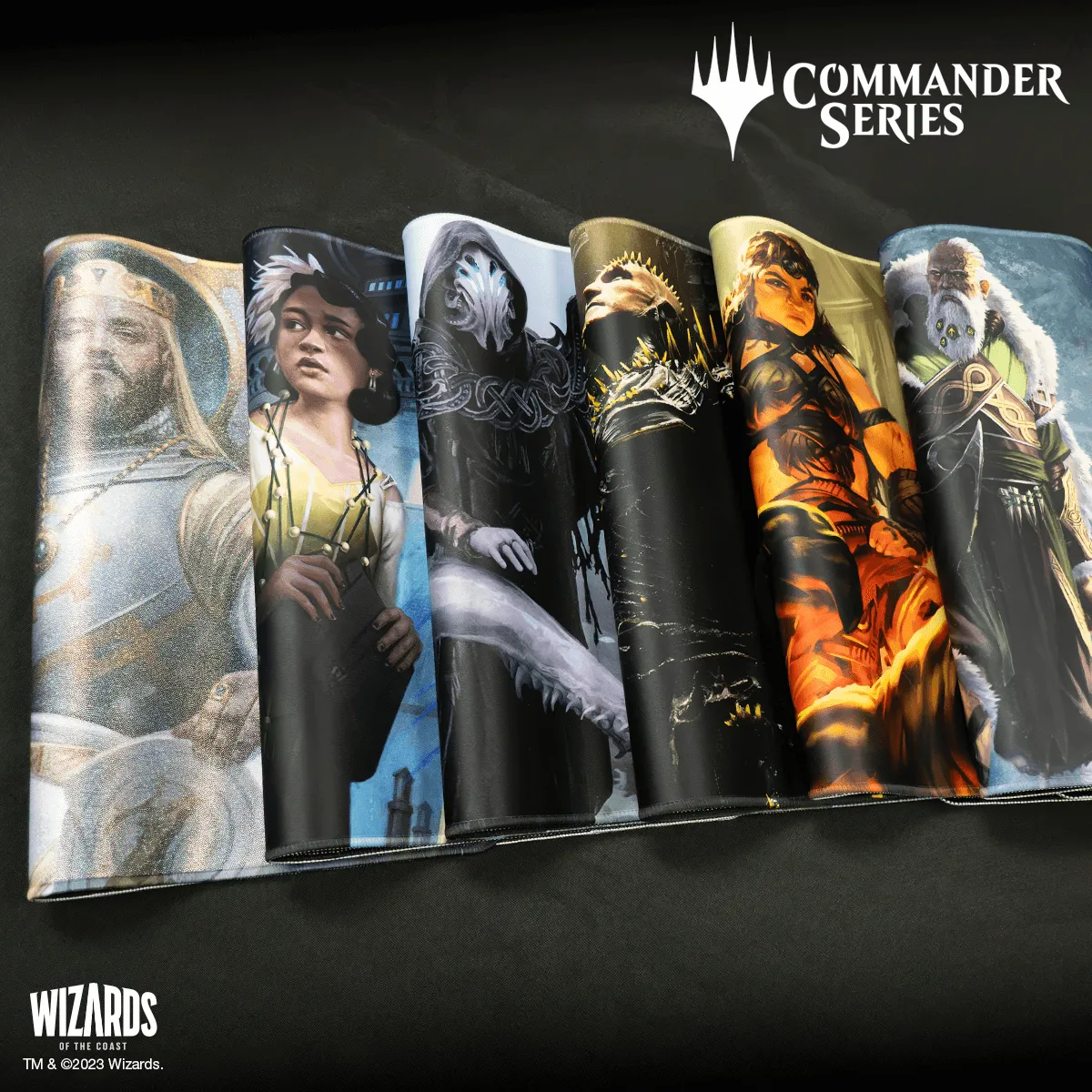 Commander Series #1: Mono - Magda Stitched Standard Gaming Playmat for Magic: The Gathering