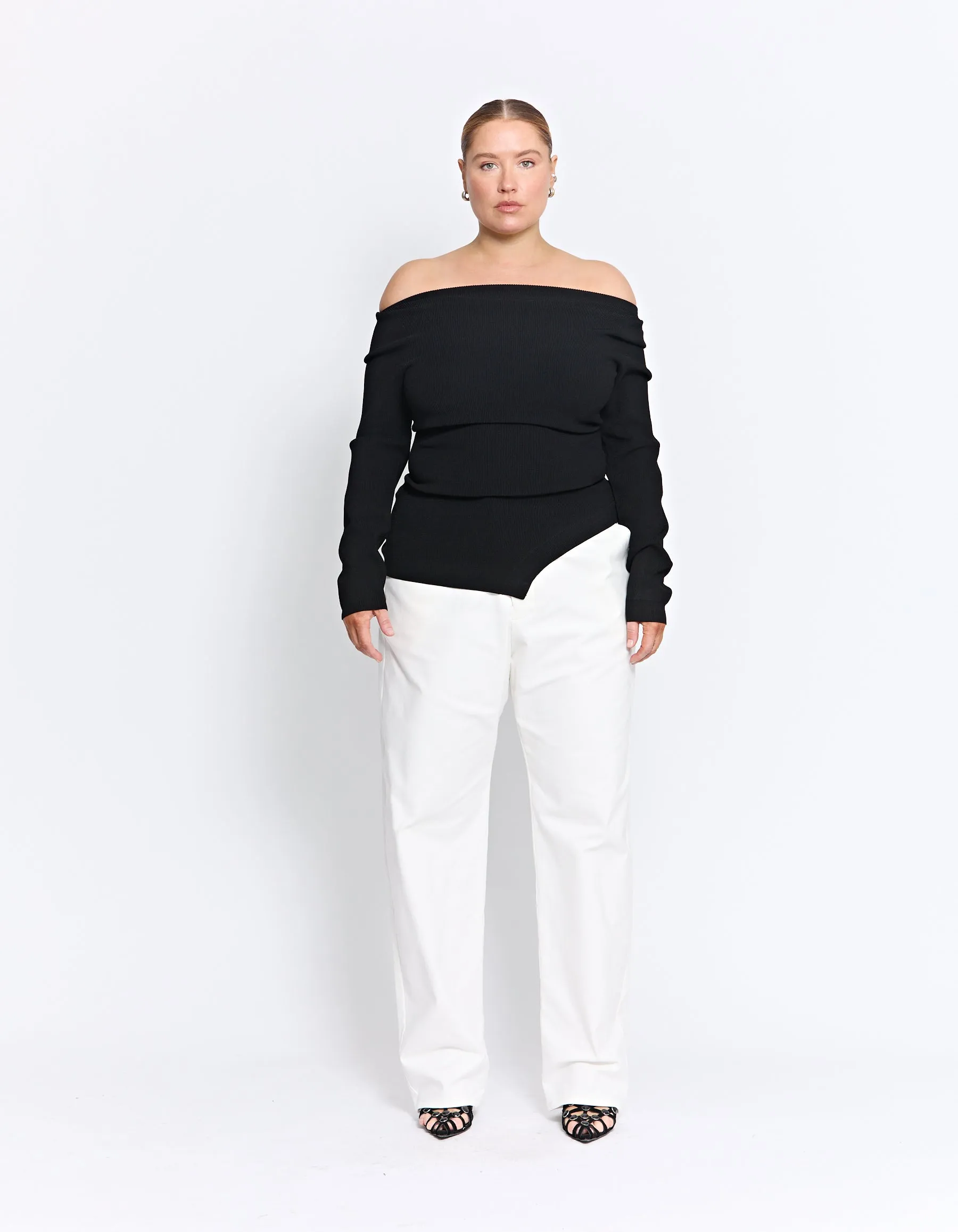 DUBOIS KNIT TOP | BLACK