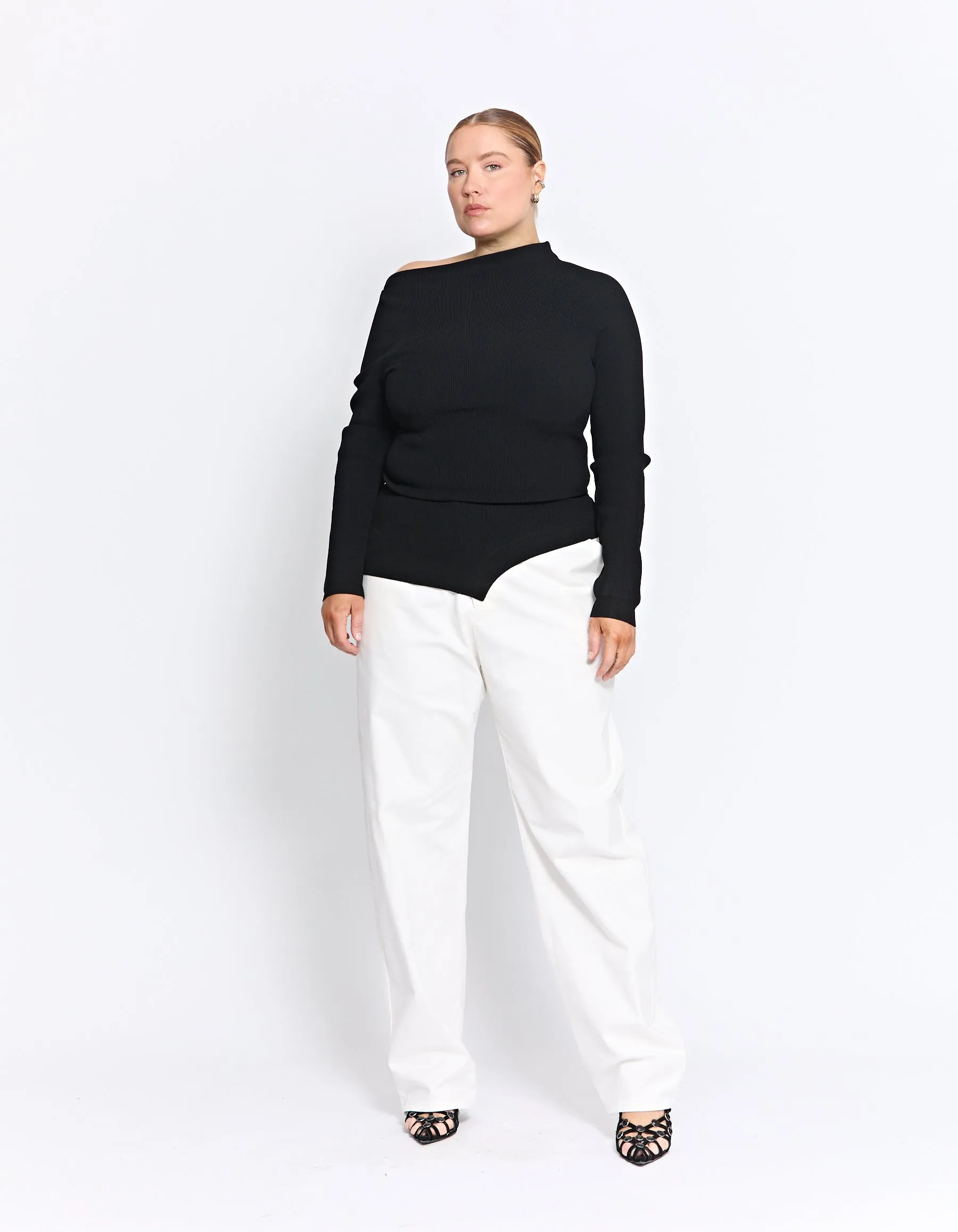 DUBOIS KNIT TOP | BLACK