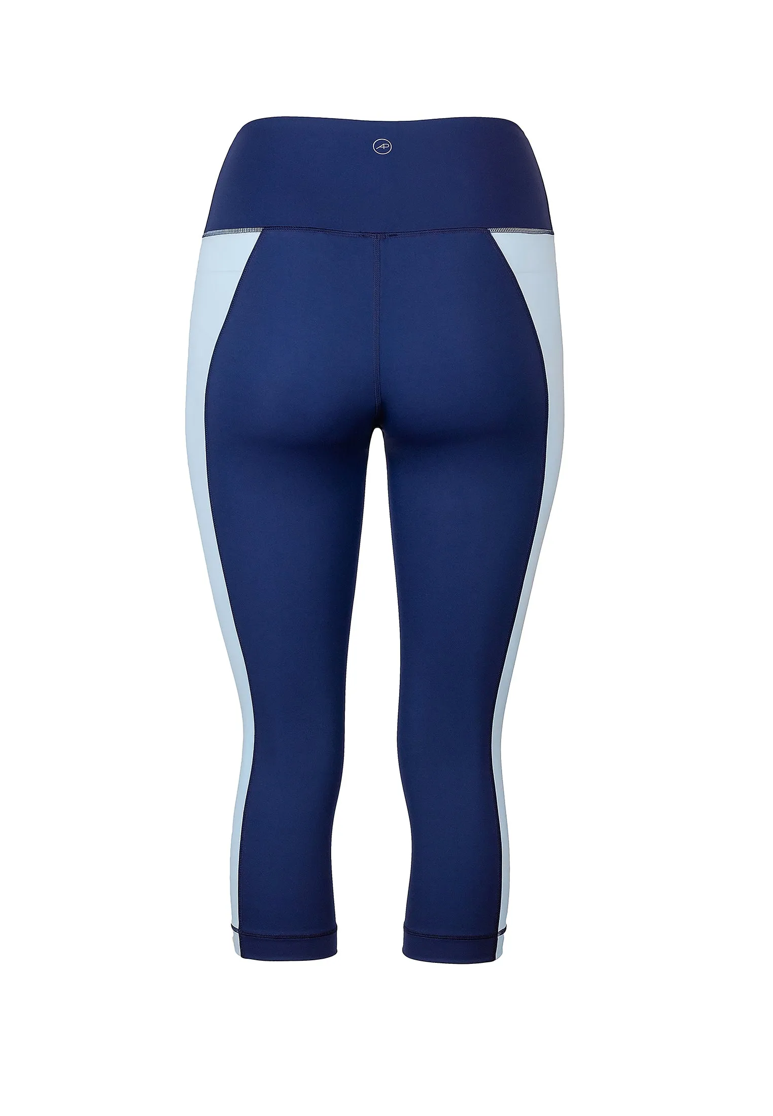 Dynamic Crop Leggings mit hohem Bund - True Blue