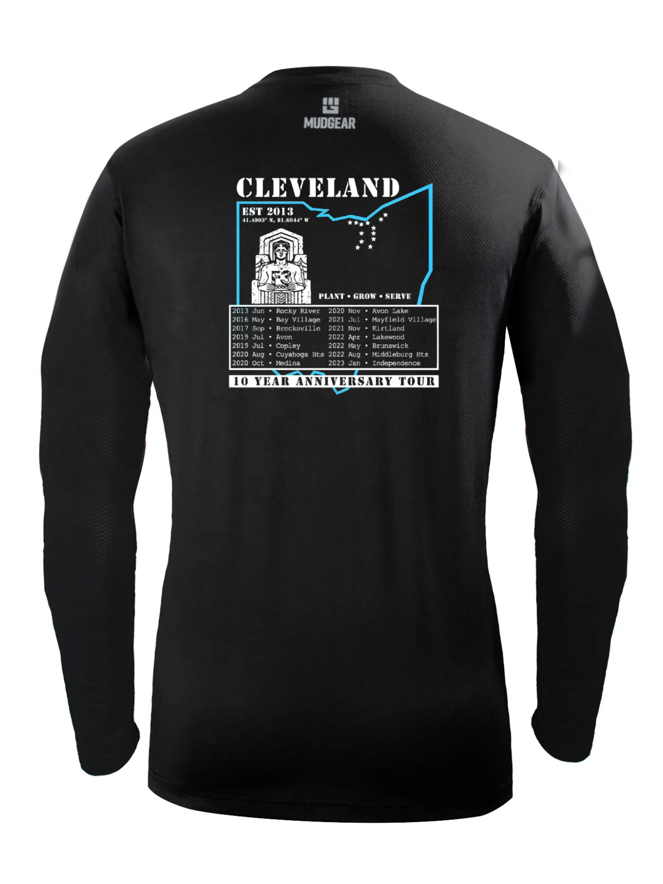 F3 Cleveland 10 Year Anniversary Pre-Order January 2023