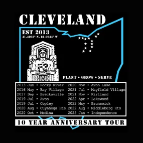 F3 Cleveland 10 Year Anniversary Pre-Order January 2023