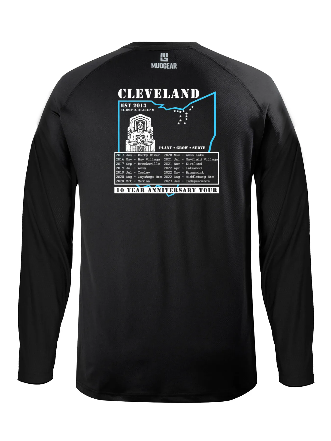 F3 Cleveland 10 Year Anniversary Pre-Order January 2023