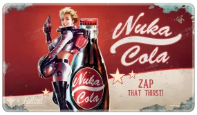 Fallout® Nuka-Cola Pinup Holofoil Standard Gaming Playmat for Magic: The Gathering