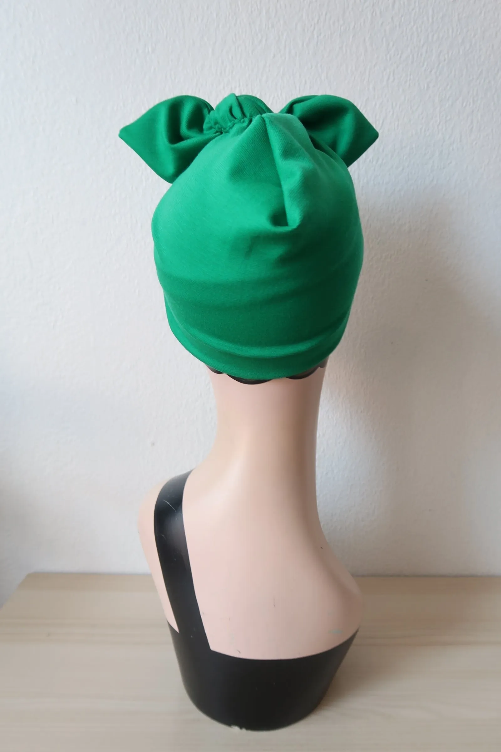 LANDGIRL KNOT 1940s Pre-tied Stretchy Turban (Full Coverage) in 9 Colours (made to order)