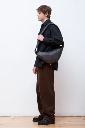 Medium Croissant Bag Black