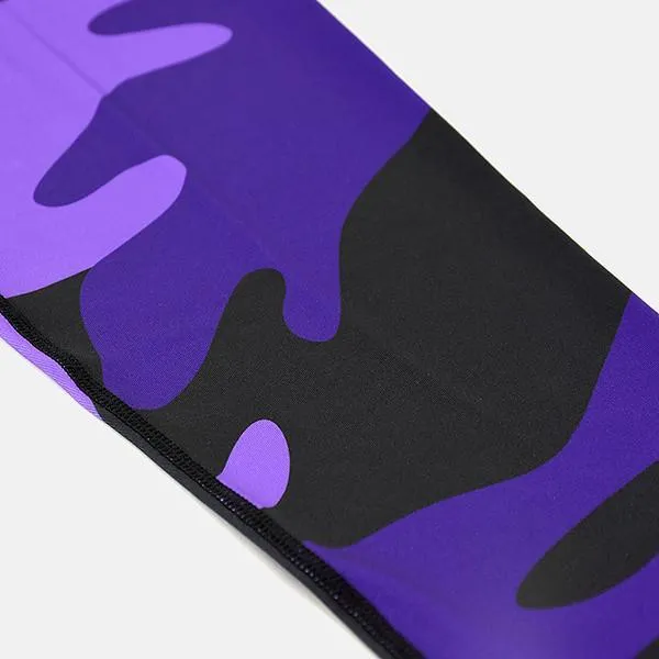 Purple Juice Camo Compression 3/4 tights / leggings