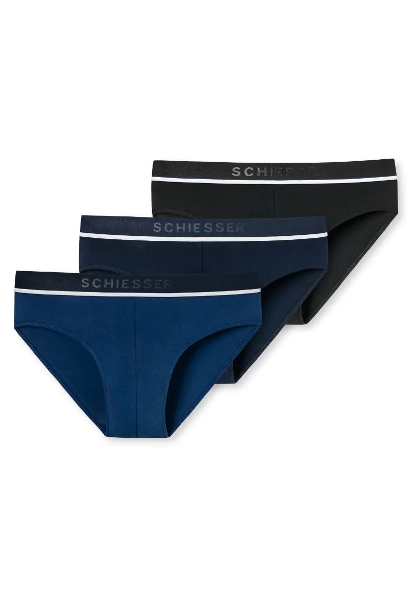 Schiesser - Organic Cotton - Rio Briefs - 3 Pack