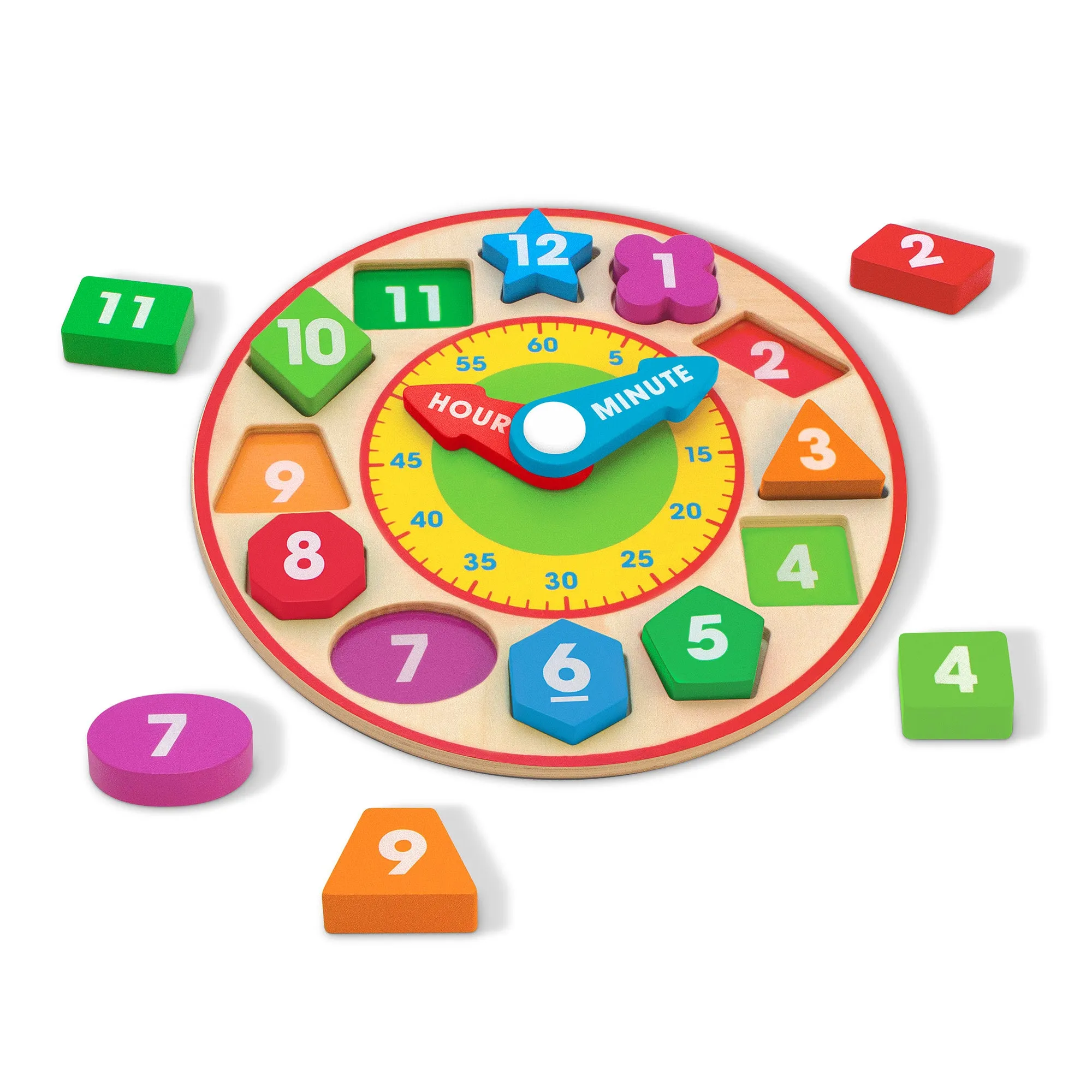 Shape Sorting Clock