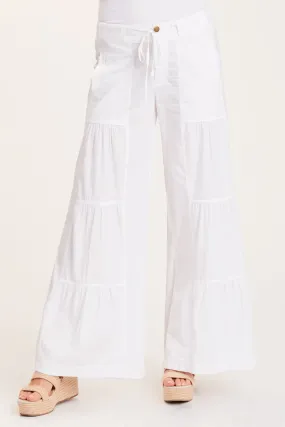 Terraced Wide Leg Pant