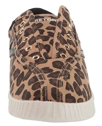 Tretorn Children's Canvas Sneakers Nylite Leopard